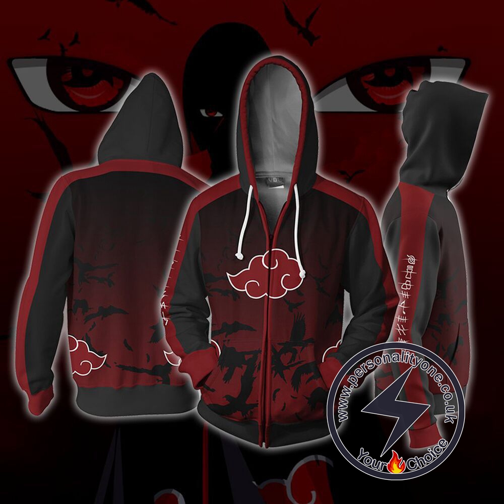 Naruto Uchiha Itachi Akatsuki Hoodie Jacket